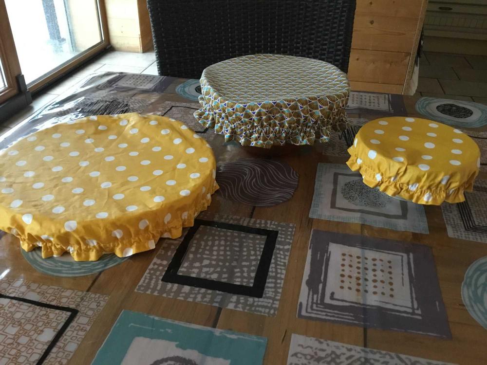 couvercles de plats